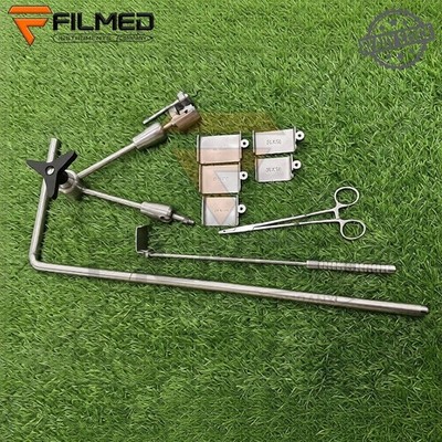 Mitral Valve Retractor Set   Premium Cardiovascular Surgical Instruments
