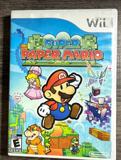 Super Paper Mario (Nintendo Wii) RPG Platformer Tested - Acceptable