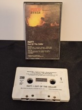 Ratt Out of the Cellar Cassette Tape 1984, Atlantic Records, Vintage