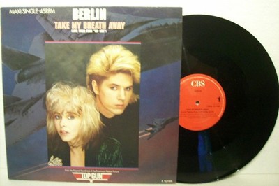 12'' BERLIN---TAKE MY BREATH AWAY (TOP GUN) (NM)