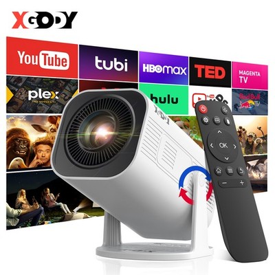 Mini Projector Smart Android HD LED WiFi Bluetooth HDMI USB Office Home Theater