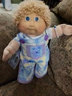 Cabbage Patch Kid, KT Factory Boy With Blue Eyes,  Adorable.