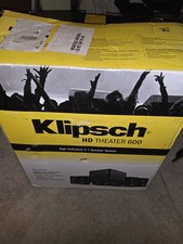 Klipsch HD-THEATER-600 5.1 Channel Compact Speaker Home Theater System Nib