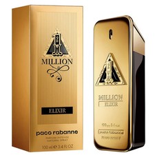 1 Million Elixir 3.4 oz Paco Rabanne Men's Parfum Intense Spray