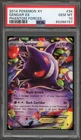 Pokemon Gengar EX XY Phantom Forces Holo Ultra Rare #34 PSA 10 Gem Mint