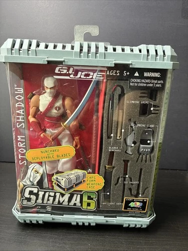 G.I. Joe Sigma 6 Action Figure STORM SHADOW - New