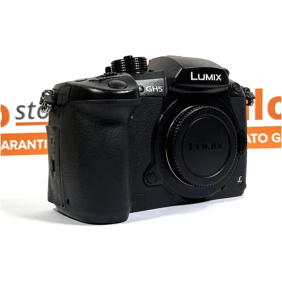 Panasonic fotocamera mirrorless Lumix GH5 Body 21,77MP Nero - Immagine 3 di 4