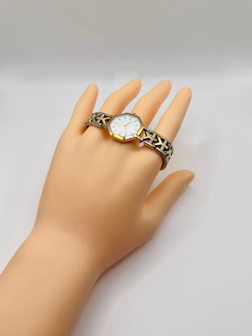 Yves Saint Laurent 2200-226313 Quartz White Dial Watc… - Gem
