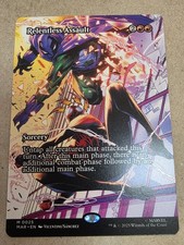 Relentless Assault - (Borderless) Marvel Universe Eternal-Legal Regular - Mtg