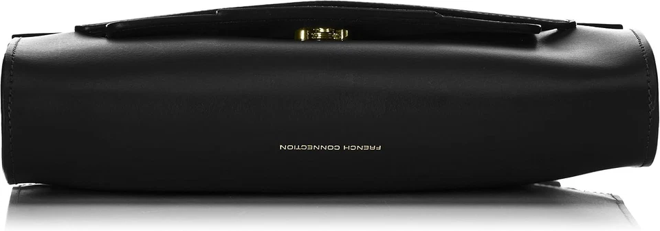 French Connection Sac Femme Sac à Bandoulière Vanessa, Noir, 21 x 29 x 7 cm - Photo 3/4