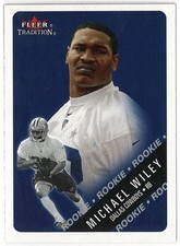 2000 Fleer Tradition - #312 Rookie Michael Wiley (RC)