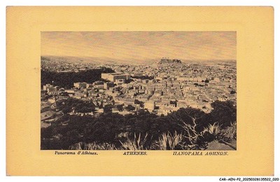 CAR-AENP2-0046-GRECE - Athènes - Panorama IN Athen
