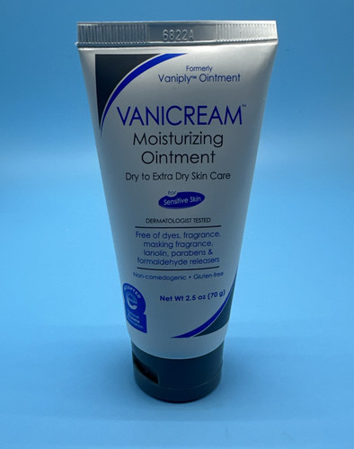 Vanicream Moisturizing Ointment Dry to Extra Dry Skin Care 2.5 Oz - NEW SEALED