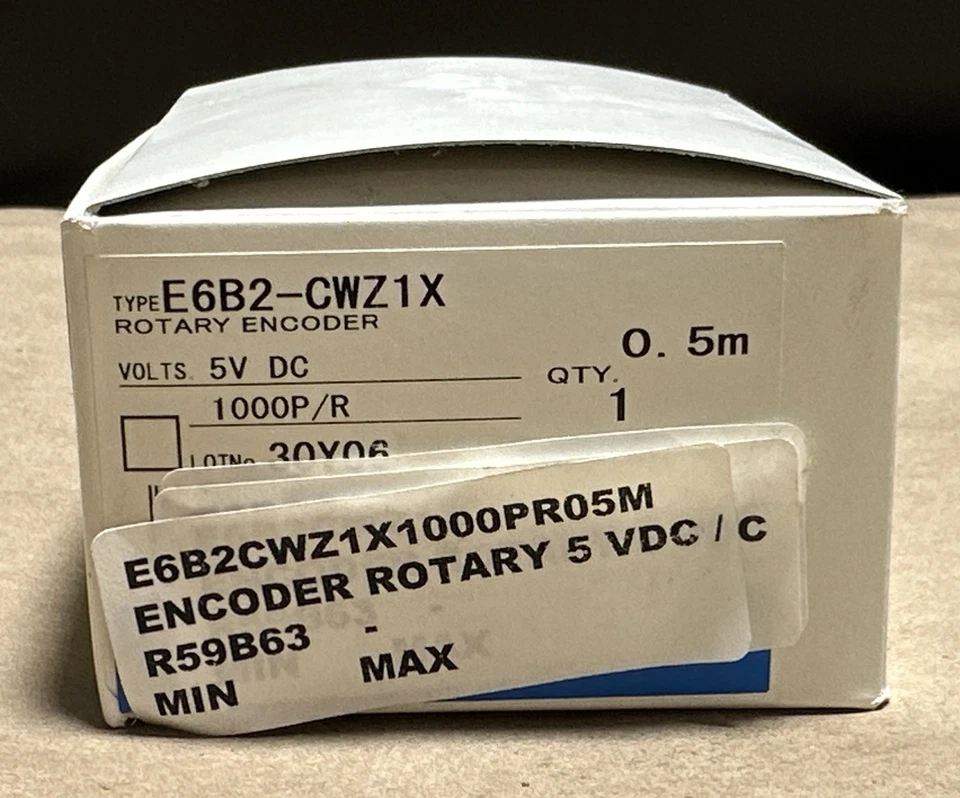 NOVO NA CAIXA - OEM OMRON E6B2-CWZ1X 1000P/R 5VDC codificador rotativo 0,5M || GARANTIA! - Imagem 2 de 4