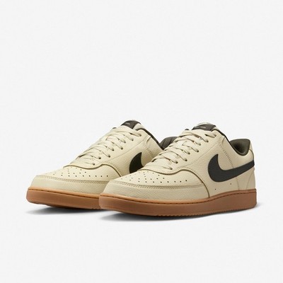 Nike Court Vision Low Light Khaki Gum Men Casual Lifestyle Shoes HV4506-200