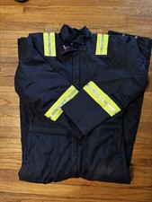 Lapco FR Insulated Coveralls With Reflectors CIFRWS9NY Size Med-Reg