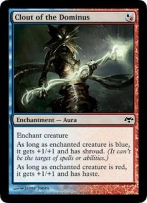 1 x Clout of the Dominus - Eventide - Moderate Play - MTG