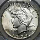 1934__MS 63__Peace Silver Dollar__BLAST WHITE BEAUTY!__PCGS, Unc Coin CAC????