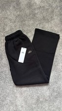 Alo Accolade Straight Leg Sweatpant - Black - Size XS - BNWT - RRP £128