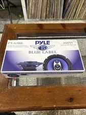 Pyle PL63BL Blue Label Speaker 360W Max Power Car Audio