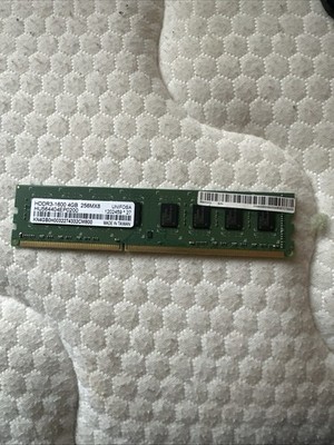 Unifosa 4GB (1x4GB) DDR3-1600 PC3-12800U Desktop RAM Memory Module HDR3-1600 4GB