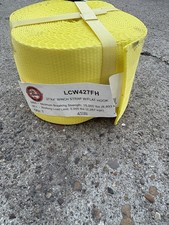 27’x4” Winch Strap With Flat Hook 15,000 Pound
