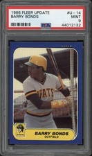 Barry Bonds Rookie Cards and Autograph Memorabilia Guide 11