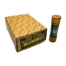 (Box of 10) Bussmann Cooper NON 20 One-Time Fuse Class K5 Fuse, 20A, 250V