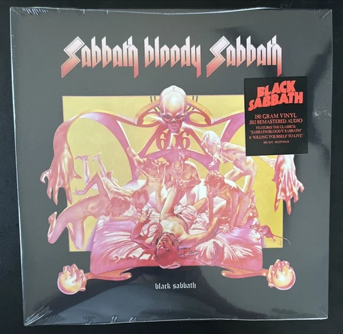 BLACK SABBATH  SABBATH BLOODY SABBATH VINYL LP LIMITED 180G IMPORT SEALED MINT
