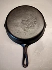 RESTORED Vintage Griswold No. 8 Small Block Logo 704 G Cast Iron Skillet Pan