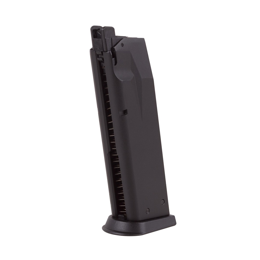 Swiss Arms Airsoft Pistol Magazine P229 20rd 6mm Green Gas GBB Black