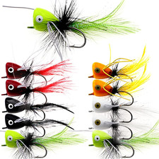 Fly Fishing Poppers Fly Fishing Dry Flies Topwater Fishing Lures Bass Popper Fli