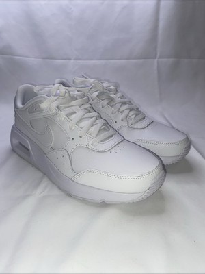 Nike Air Max SC LEA Men's Running All White Shoes DH-9636-101 Size 10 #370