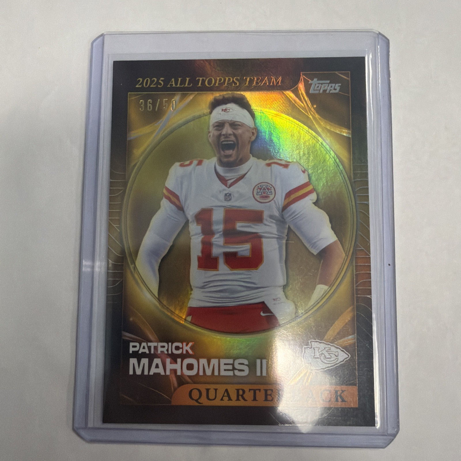 2026 Topps Flagship Patrick Mahomes II 2025 All Topps Team 36/50