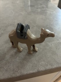 Lego Camel Minifigure Dark Tan - Prince of Persia - 7571 - With Saddle