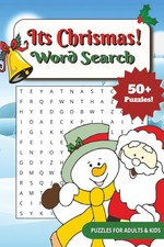 Word Searches with Easy to Read Print for Festive Fun, Holiday Cheer, Christmas