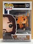 SIGNED Funko Pop ! LORD OF THE RINGS - ARAGORN #531 -  COA AUTHENTICATED