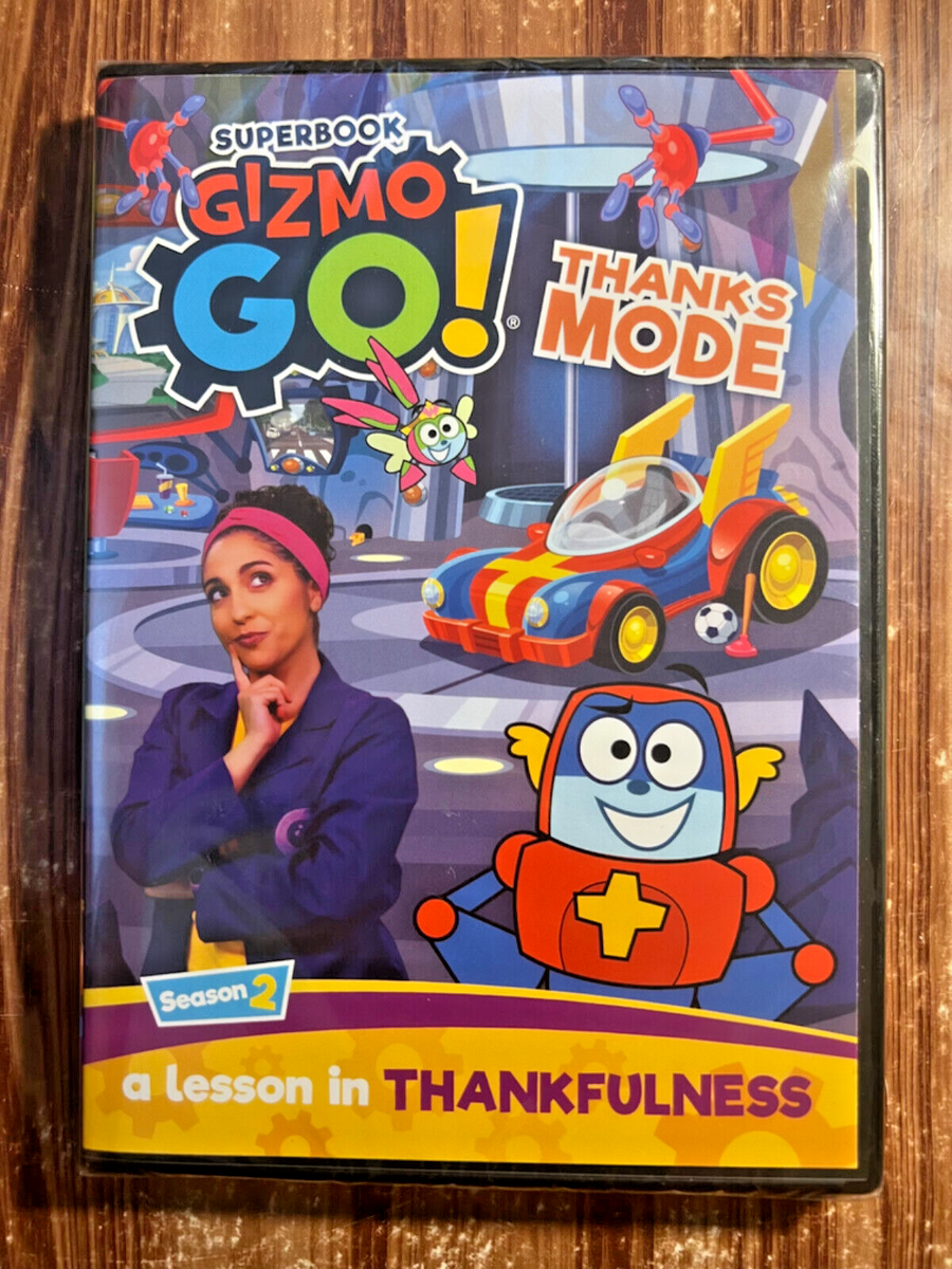 goo様 Superbook Gizmo Go DVD Season 2 Thanks Mode A Lesson In