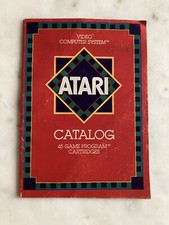 Atari Catalog - 45 Game Program Cartridges