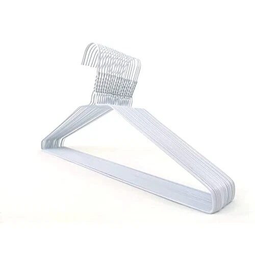 100 Wire Clothes Hangers Made in Canada - Steel