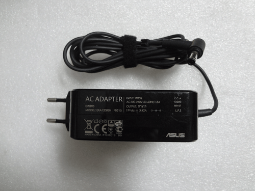 Per ASUS R752LN-TY037H 19V 3.42A EXA1208EH ADP-65GD B 5.5mm 65W Adattatore Originale - Foto 2 di 6