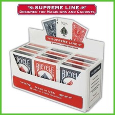 Mazzo di Carte BICYCLE SUPREME LINE Poker Giochi Prestigio e Magia Trucchi da 