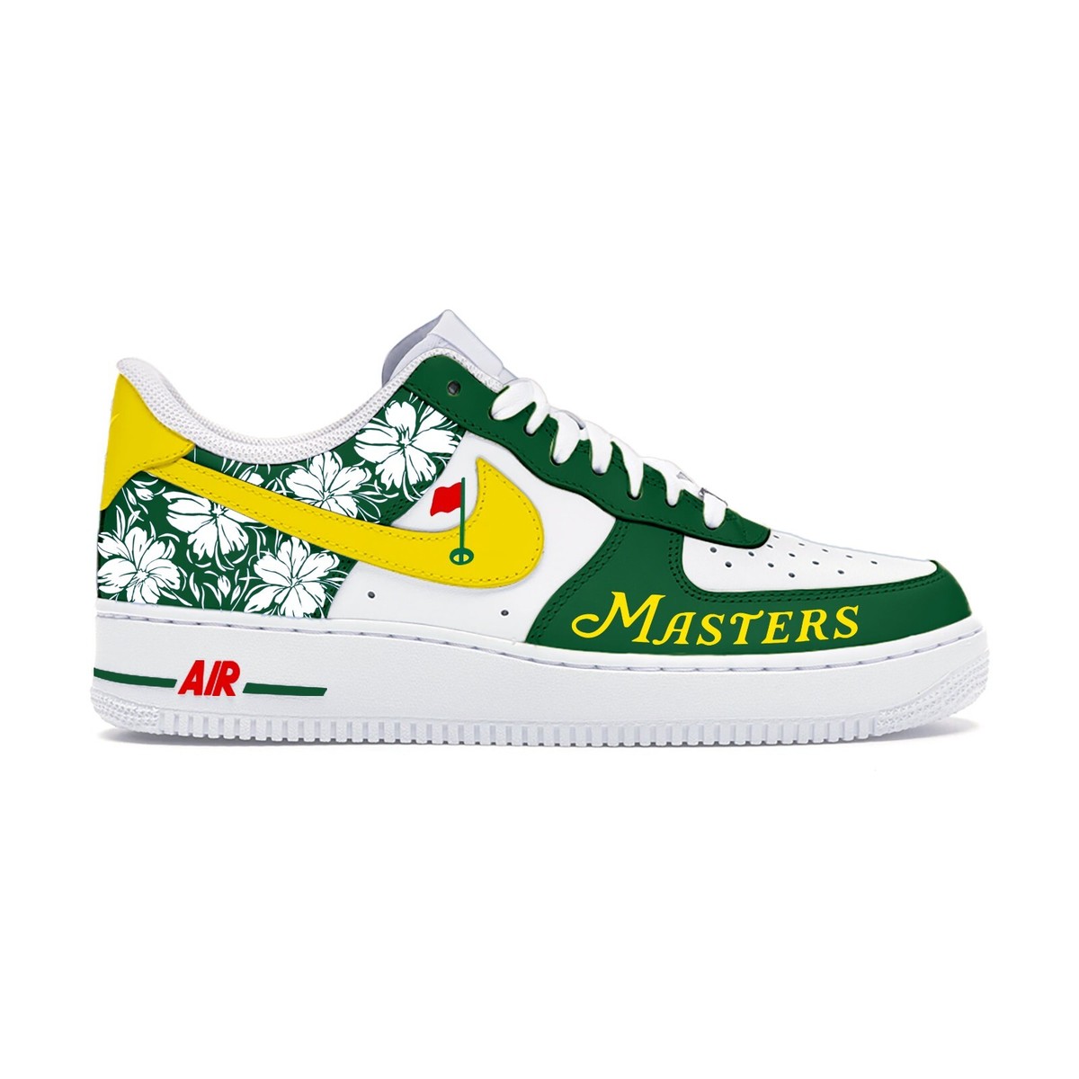 Custom Nike Masters Edition Men\'s Shoes - Green and Yellow The 7 Best Masters Themed Golf Shoes We Have Spotted | Golf  main image 4