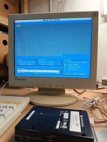 Disque dur ATA /IDE 42 Mo Western Digital Caviar 140 3,5"/SL IDE/AT WDAC140. 100% SANTÉ - Photo 11/17