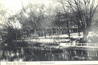 (609) Gruss aus Südende, Park-Restaurant, Stieglitz 1906