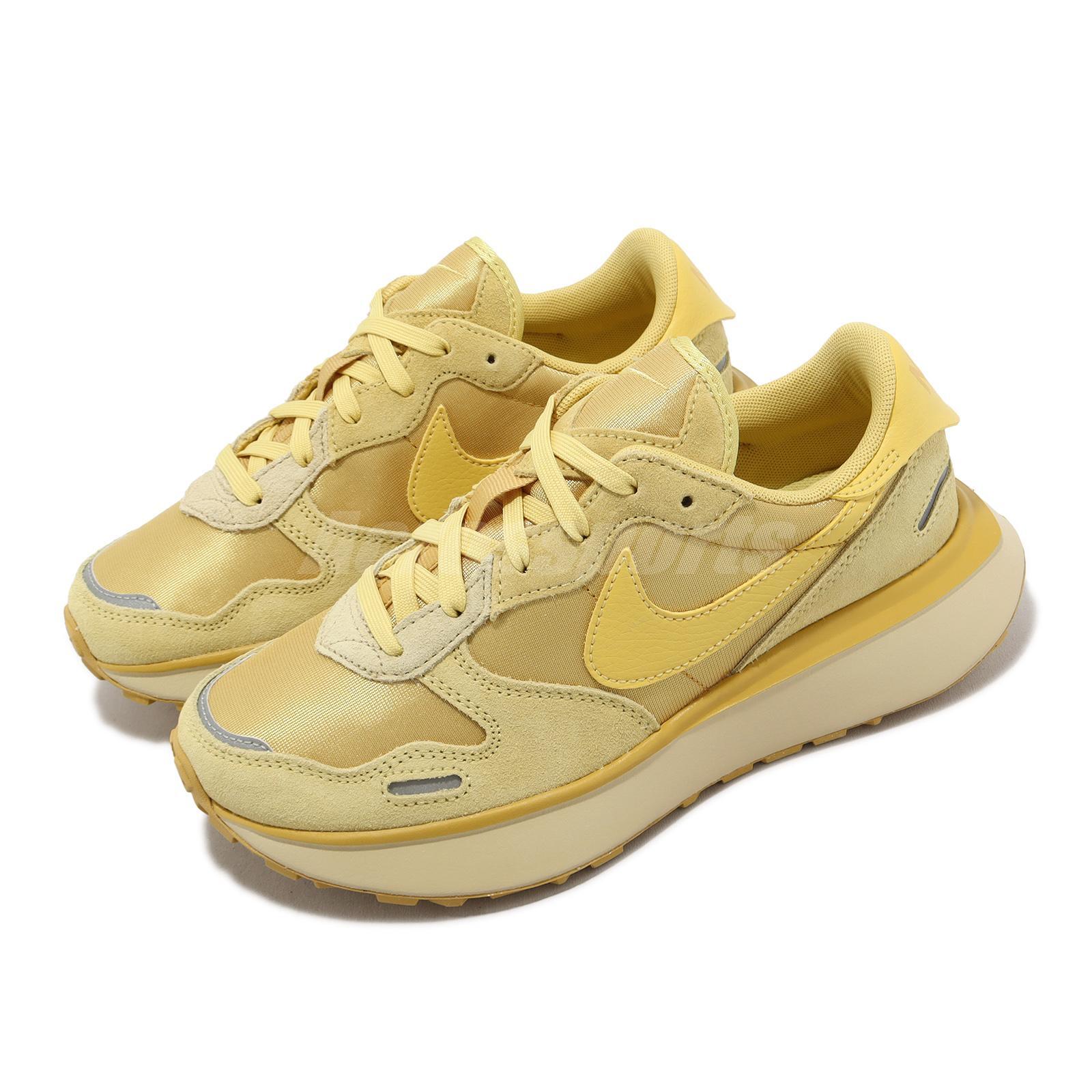 Женская повседневная обувь Nike Wmns Phoenix Waffle Wheat Gold FJ1409-700 в стиле лайфстайл