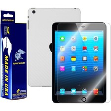 ArmorSuit MilitaryShield Apple iPad Mini 2 Screen Protector White Carbon Fiber