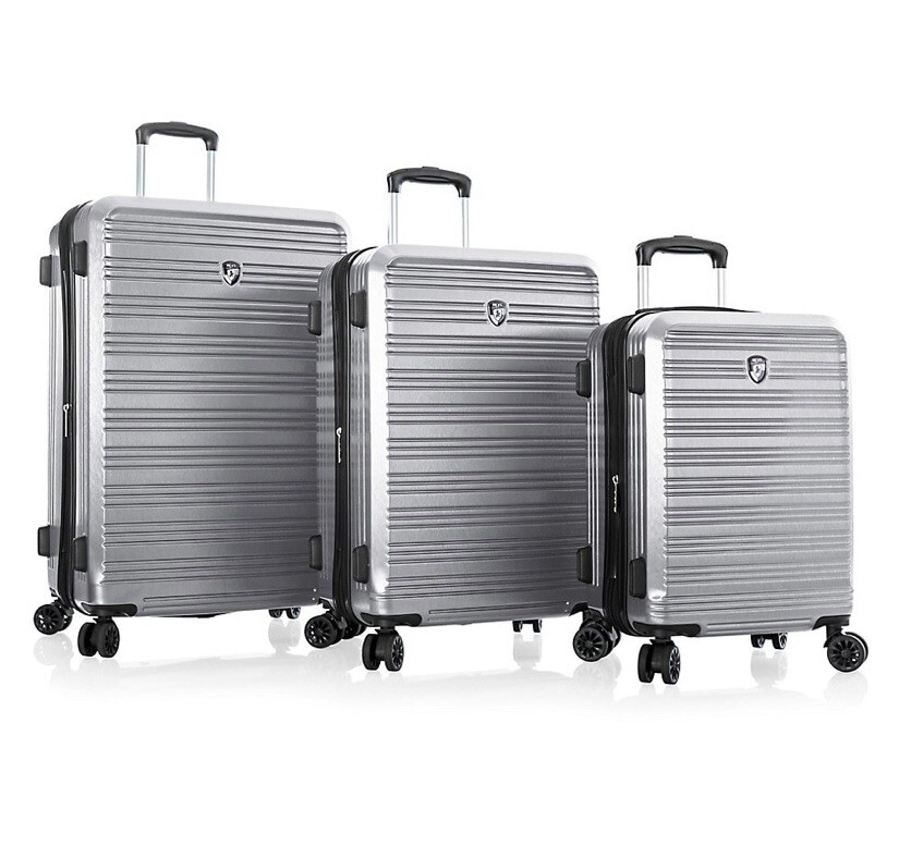 samsonite 3 piece luggage set, Light in Travel, Silver Original Price 800.00