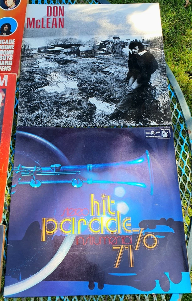 9 VINYL 60s/70s LPs Records Job Lot Don McLean James Last Reinhard Mey Pop Hits - Image 3 of 4