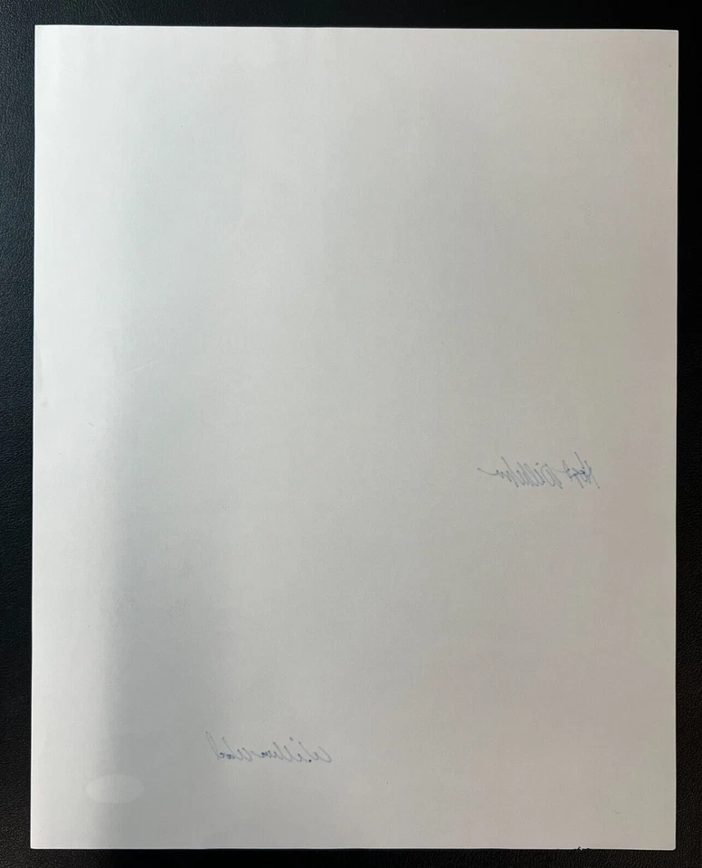 Hoyt Wilhelm (HOF) & Wilbur Wood Signedx2 Print JSA w/COA Chicago White Sox MLB! - Image 3 of 4